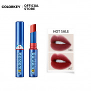 Son Môi Màu Lì Colorkey Lâu Trôi In Hình Doraemon 3.5g